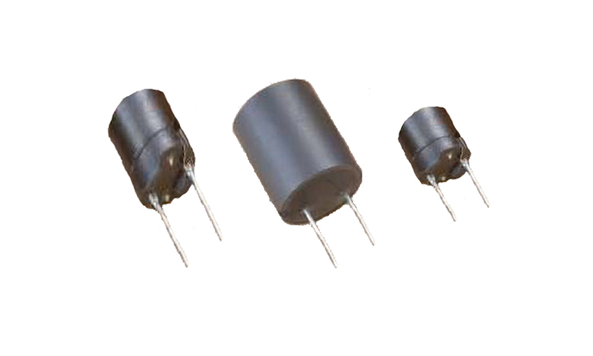 Lead Type Radial Coil Inductor Magnetically shielded RI-S Series